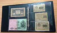 Альбом для бон (банкнот) Collection черные листы