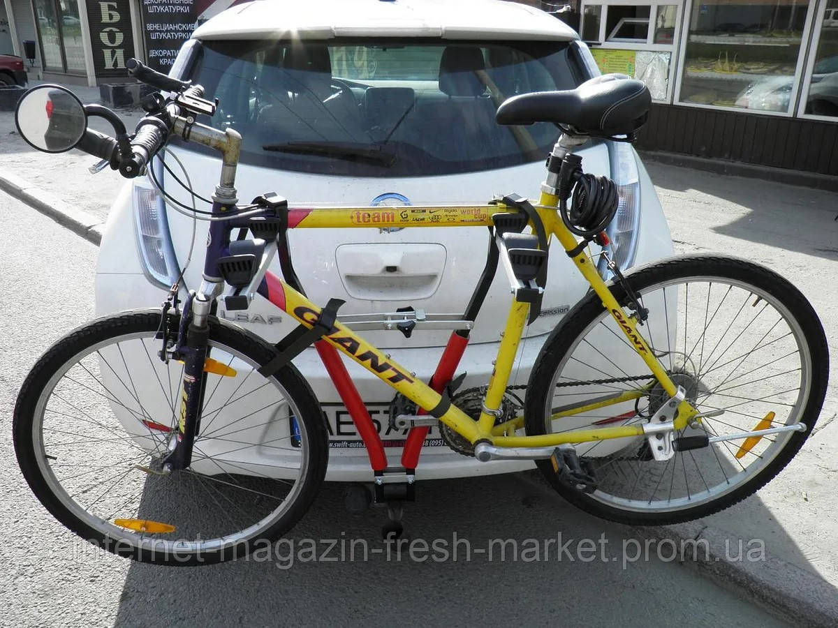 Кріплення для 2 велосипедів на фаркоп, автовикріплення, автобагажник на всі різновиди авто - фото 9 - id-p1363411499