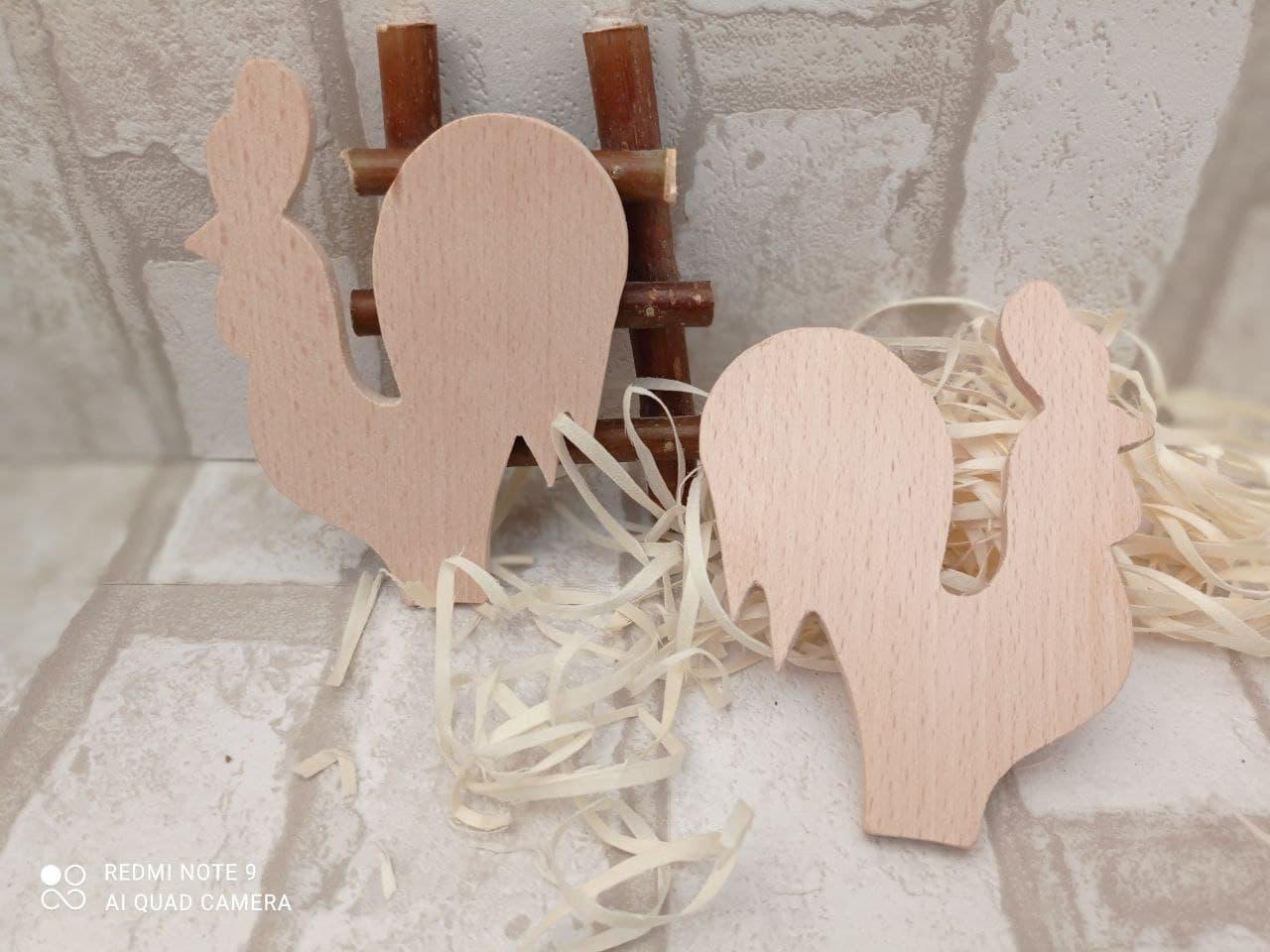 Півник для творчості, дерево 15 см, фото 1