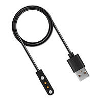 Магнитное зарядное устройство для смарт часов USB - 2Pin / 4mm РО4321. Зарядка для смарт-часов