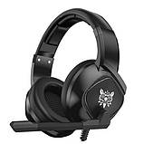 Навушники ігрові ONIKUMA Gaming LED К19, чорні, фото 2