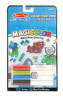 Магические наклейки для раскрашивания с набором специальных маркеров Melissa & Doug MD9130