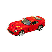 Металлическая модель авто Srt Viper Gts 2013 Красный, 1:32