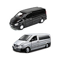 Металлическая модель авто Mercedes-Benz Vito Серебристый, 1:32