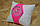 Skmei 9068 rubber рожевий жіночий спортивний годинник, фото 6