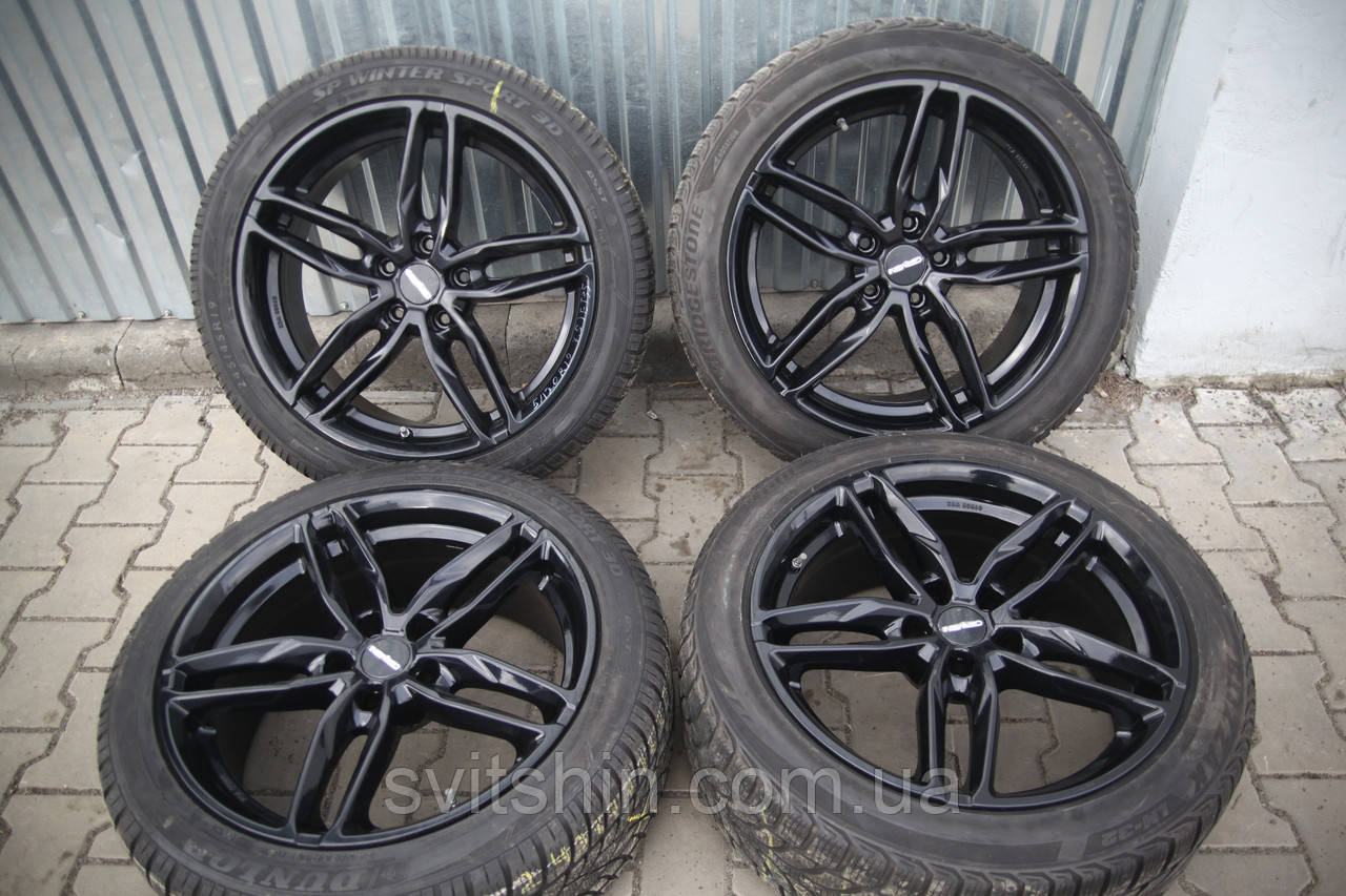 Диски Carmani13 5/120 R19 7.5 J ET35 black з Німеччини стан супер!!