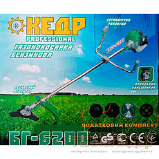 Бензокоса КЕДР БГ-6200 (6.2 кВт, 5 насадок), фото 2