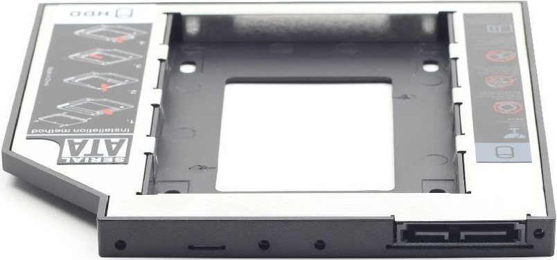 Адаптер Gembird для HDD/SSD 2.5" у відсік CD-ROM приводу ноутбука 12.7 мм (MF-95-02)