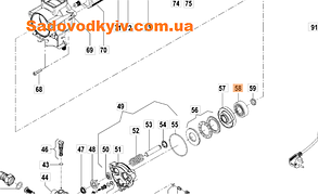 Підшипник для мийки високого тиску Oleo-Mac PW 121 C (CH04380091)