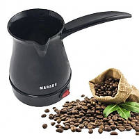 Электрическая кофеварка-турка Marado MA-1626 черная, 0,5 л. Кофе в домашних условиях РАСПРОДАЖА