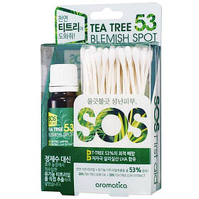 Локальне засіб від недосконалостей з чайним деревом Aromatica Tea Tree 53 Blemish Spot SOS 10 мл