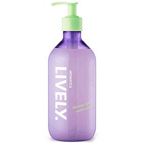 Натуральний гель для душу з ефірною олією лаванди Aromatica Lively Shower Gel Lavender 500 мл (8809151131760)