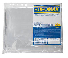 Файл для документів Buromax JOBMAX 100 шт. А4+ 30 мкм (BM.3800-y)