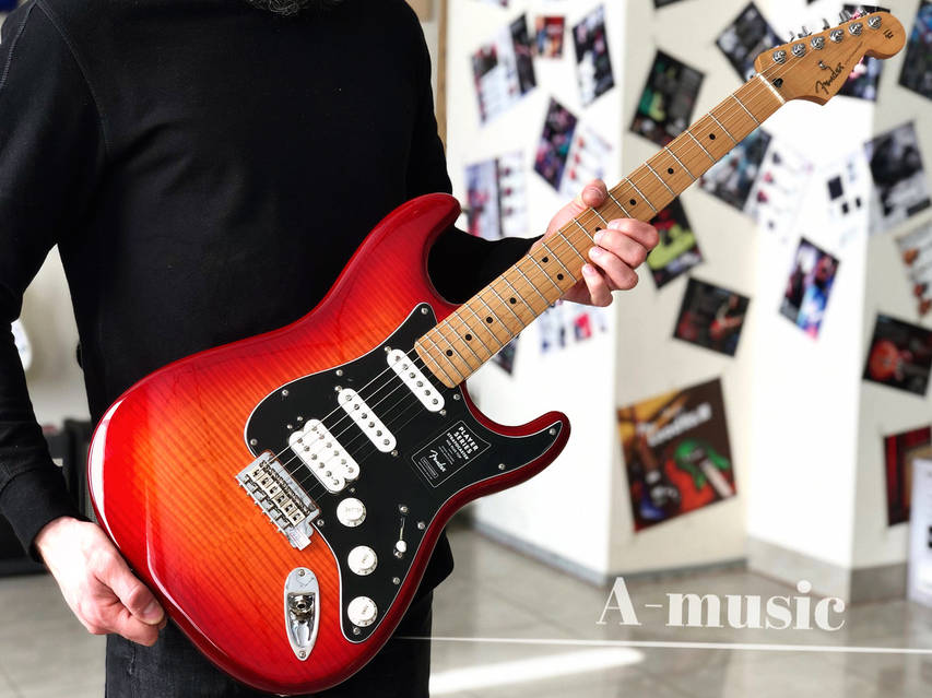 ギター fender player Stratocastar Електрогітара FENDER PLAYER STRATOCASTER MN BCR