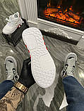 Чоловічі / жіночі кросівки Adidas Equipment EQT White Red, білі кросівки адідас еквіпмент ект, фото 7