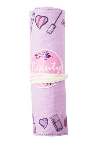 Пенал м'який ZiBi РОЛ КРАСА 26х19.5 см/18.5х3х3 см рожевий (ZB.704201)