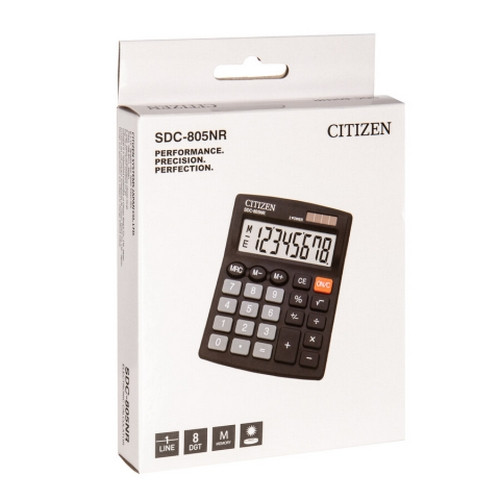 Калькулятор настільний Citizen SD C-805NR 8 розрядів (SDC-805NR)
