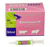 БіомІЧЕН М Суспензія для інтрамаммарного застосування (шприц 5 мл) Interchemie (Амоксицилін + неоміцин)
