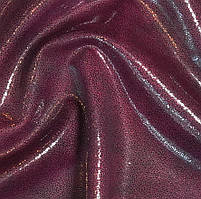 CLEAR GLOSS LEATHER PRINT LYCRA ANTIQUE WINE Chrisanne Clover 1м