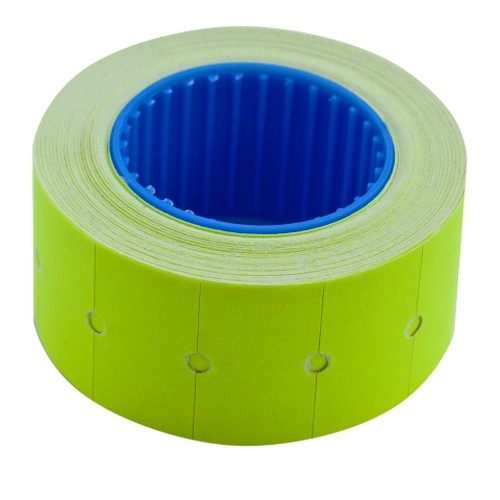 Цінник Buromax прямокутний 500 шт 6 м 22x12 мм жовтий (BM.282101-08)