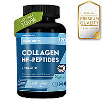 Рибний колаген із вітаміном С GARO Nutri 1750 mg PREMIUM 120 капсул