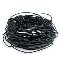 Вощений Шнур чорний 1 мм