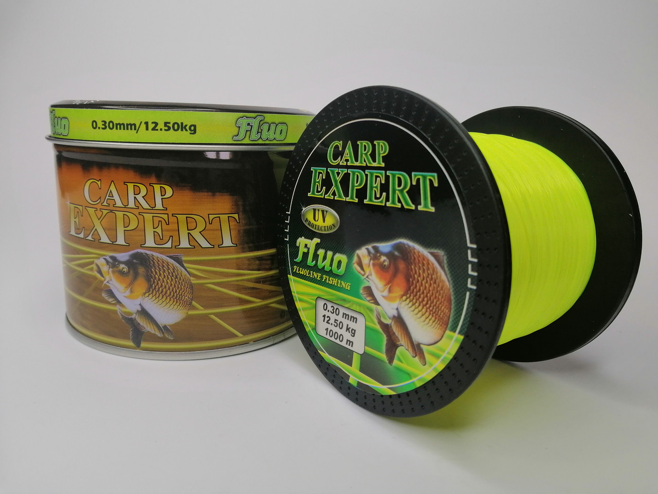 Волосінь Energofish Carp Expert UV Fluo Yellow 1000 м 0.30 мм