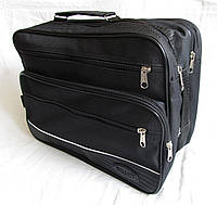Мужская сумка через плечо папка портфель А4 2650es черная