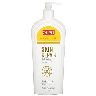 O'Keeffe's Skin Repair Body Lotion Відновлення шкіри, лосьйон для тіла для дуже сухої шкіри, що свербить, 340 г