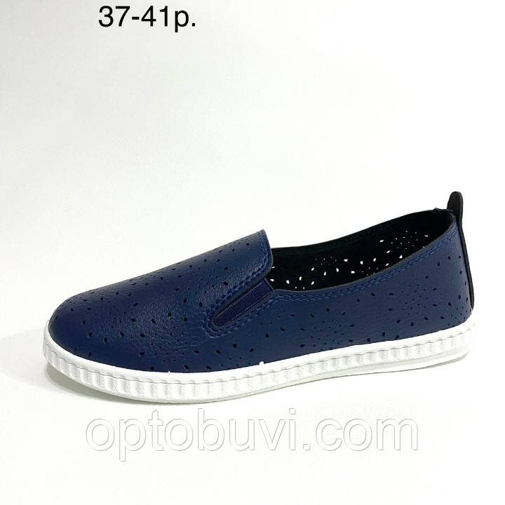 Мокасини перфорація жіночі SV оптом