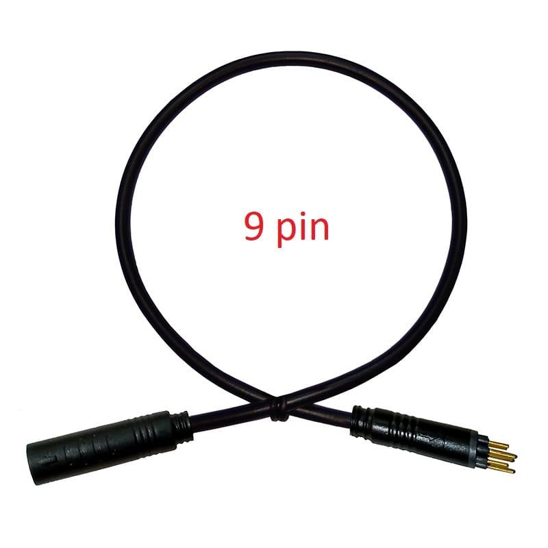Кабель 0,6м для заднього мотор-колеса (9pin)