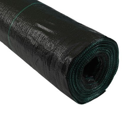Агротканина 100г/кв.м 1,2м х 50м чорна, мульчуюча, поліпропіленова, Agreen, фото 1
