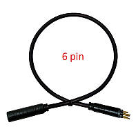 Кабель 0,7м для заднього мотор-колеса на (6pin)