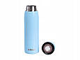 Smart термобутилка з дисплеєм Noveen TB2217 Light Blue Mat, фото 4