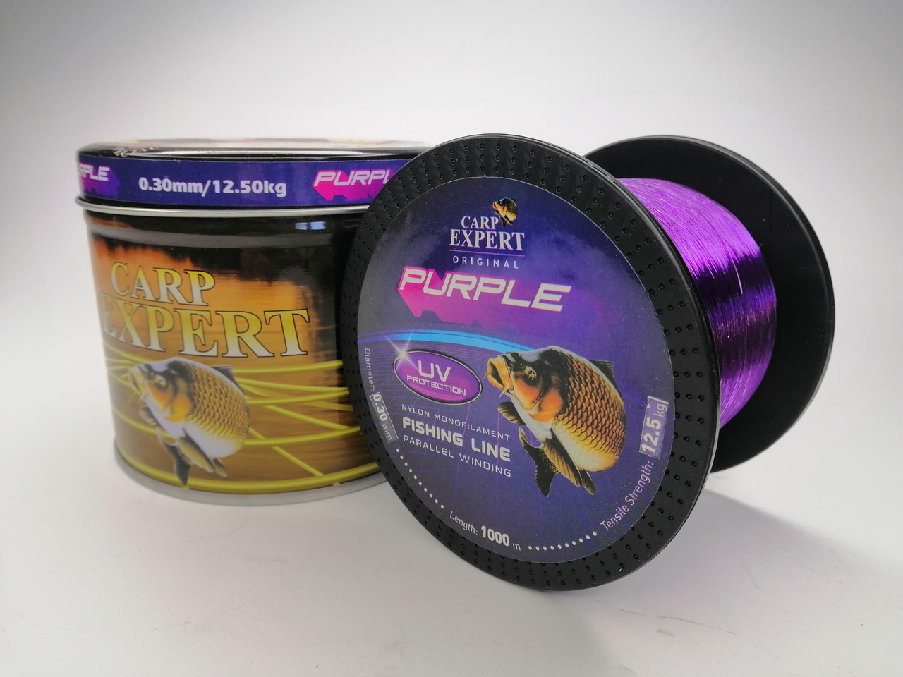 Волосінь Energofish Carp Expert UV Purple 1000 м 0.30 мм