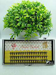 Пучкові накладні вії Nesura QSTY Eyelash 20D 8 мм