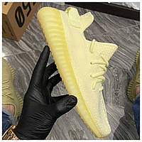 Женские кроссовки Adidas Yeezy Boost 350 V2 Butter, кроссовки адидас изи буст 350 в2
