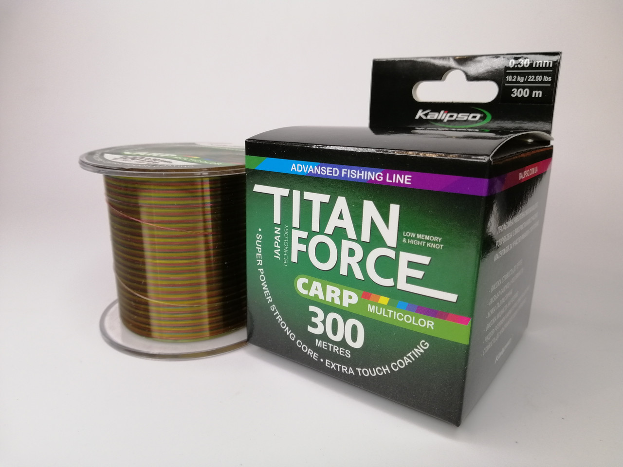 Волосінь Kalipso Titan Force Carp MC 300м 0.30мм