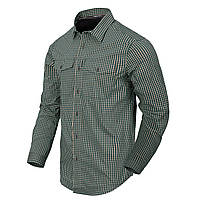 Сорочка з довгим рукавом Helikon-Tex® Covert Concealed Carry Shirt - Savage Green Картатий XL
