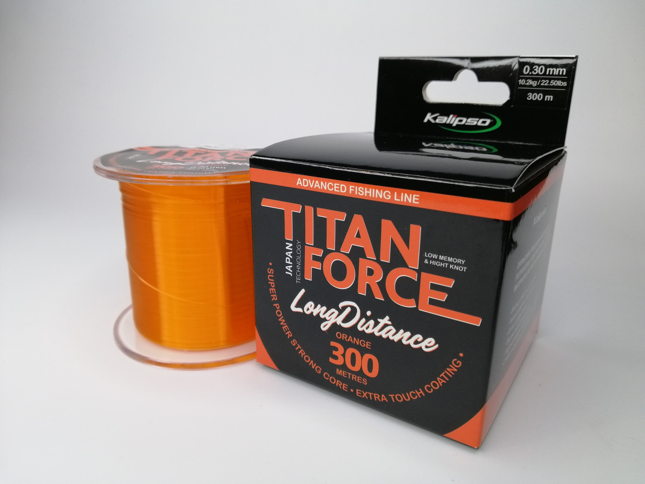Волосінь Kalipso Titan Force Long Distance OR 300м 0.30мм