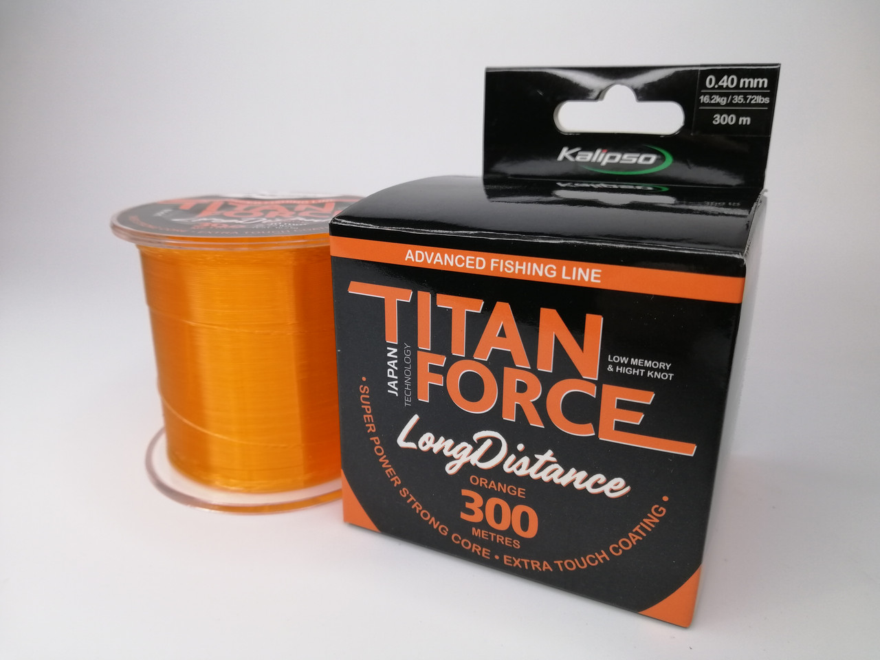 Волосінь Kalipso Titan Force Long Distance OR 300м 0.40мм