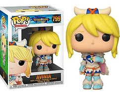 Фігурка Funko Pop Фанко Поп Авінія Мисливець на чудовиськ Monster Hunter Avinia 10 см Games MH A799