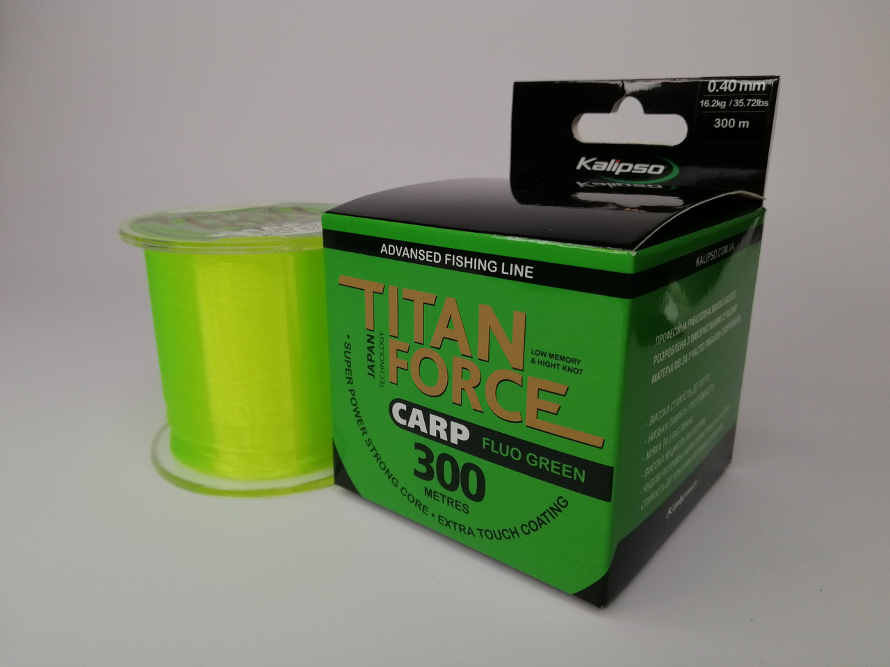 Волосінь Kalipso Titan Force Carp FG 300м 0.40мм, фото 1