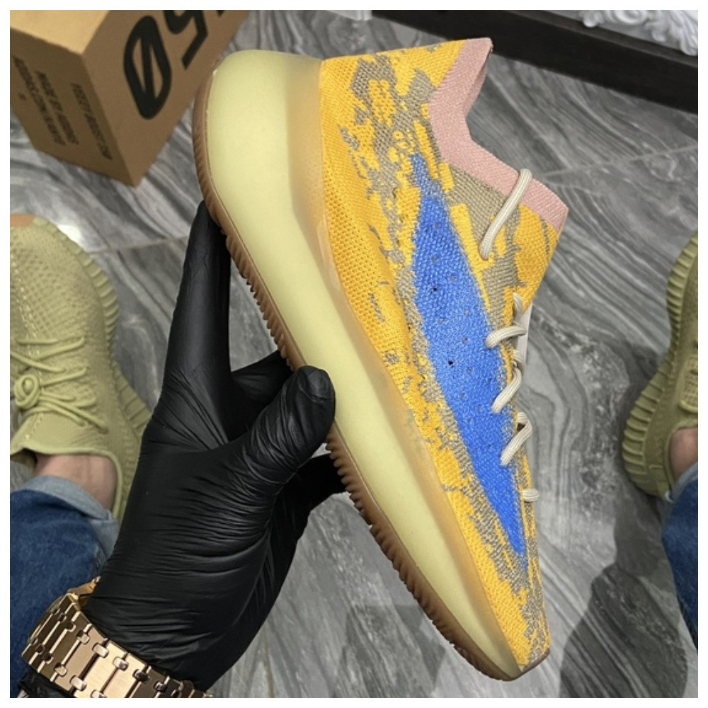 Чоловічі / жіночі кросівки Adidas Yeezy Boost 380 Blue Oat, жовті кросівки адідас ізі буст 380, фото 1
