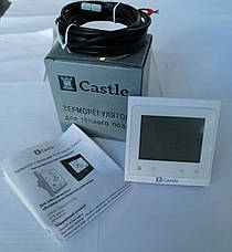 Терморегулятор Wi-Fi Castle AC603H-White, фото 2