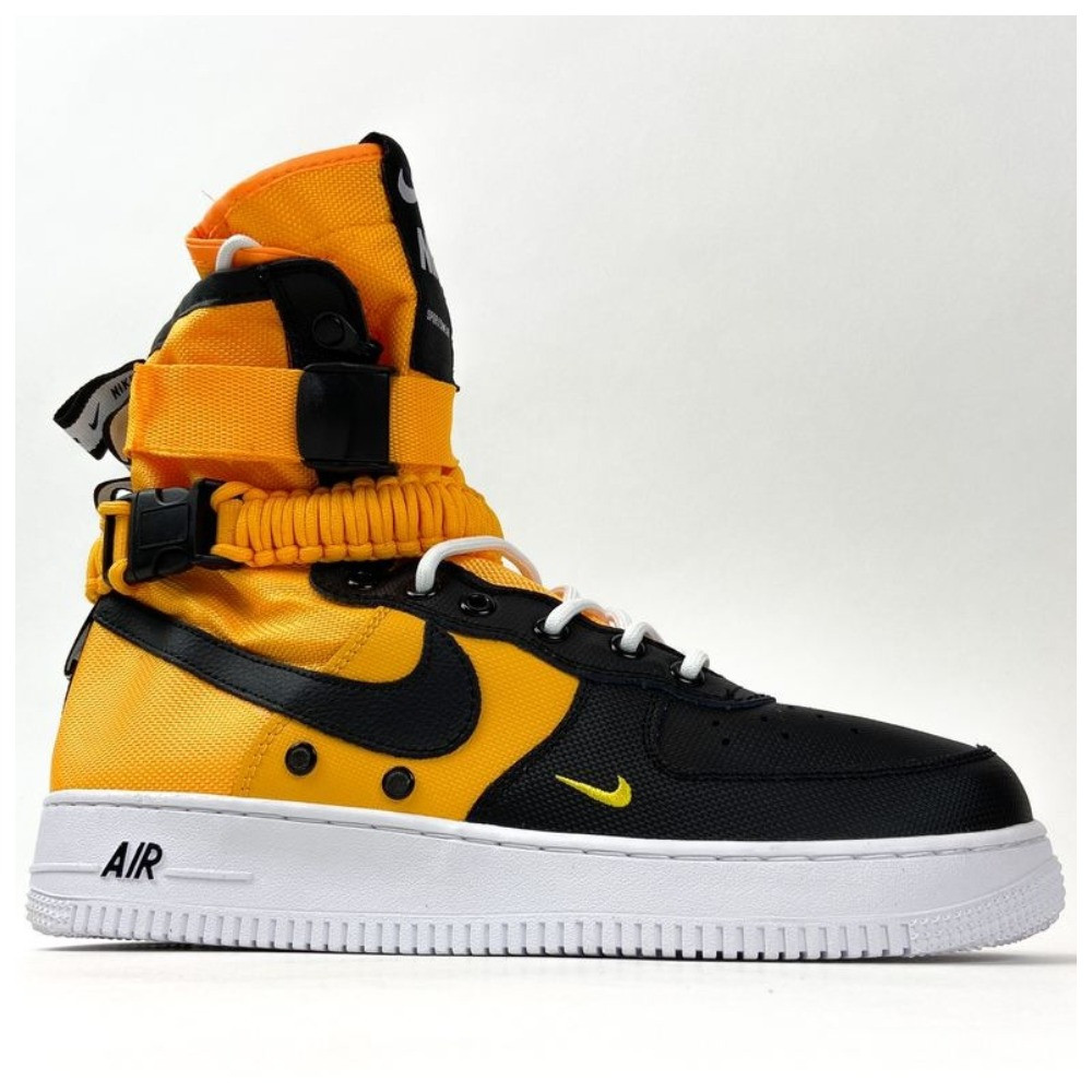 Чоловічі кросівки Nike Air Force Special Field Yellow Black, кросівки найк аір форс спешл філд, фото 1