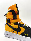 Чоловічі кросівки Nike Air Force Special Field Yellow Black, кросівки найк аір форс спешл філд, фото 3