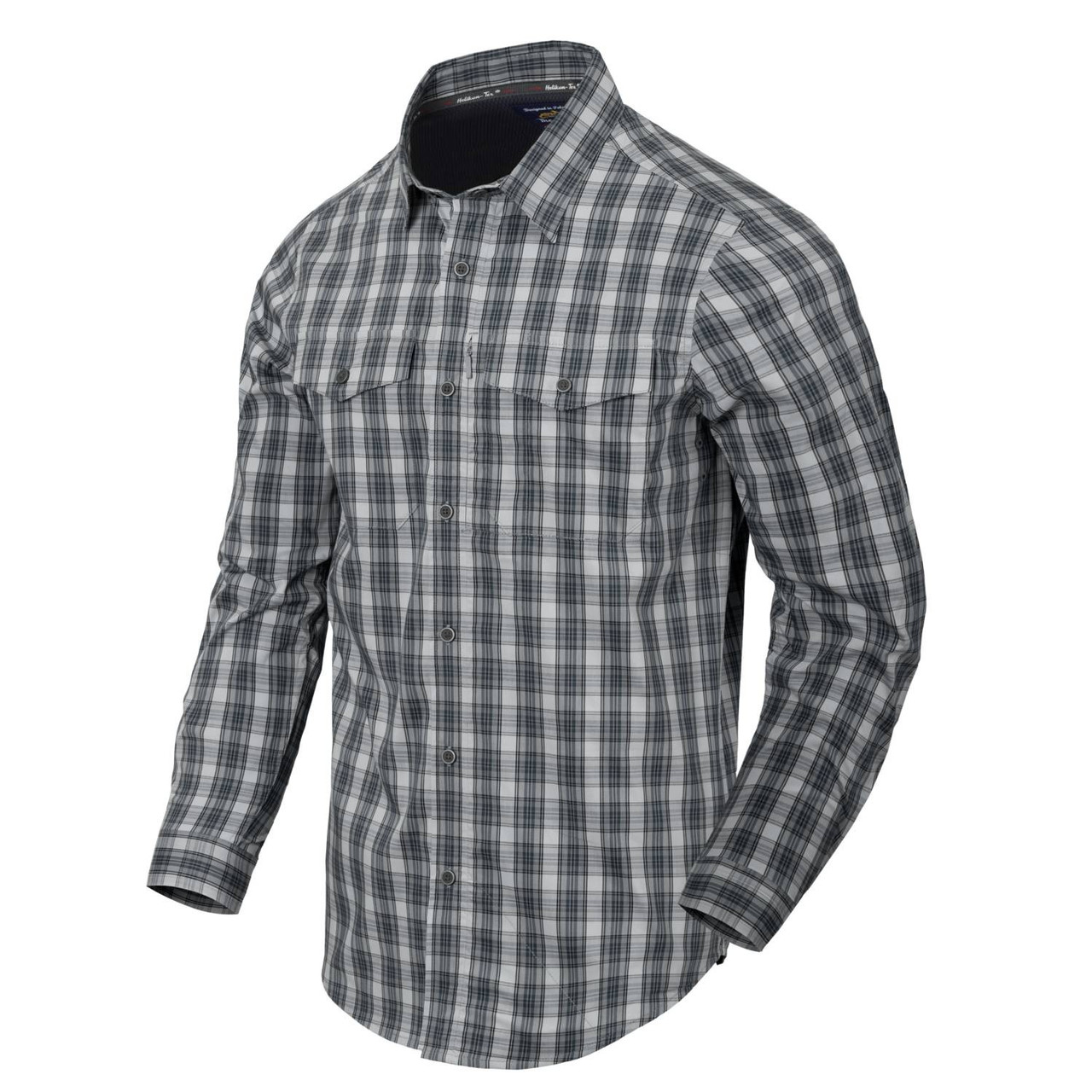 Сорочка з довгим рукавом Helikon-Tex® Covert Concealed Carry Shirt - Foggy Grey Plaid