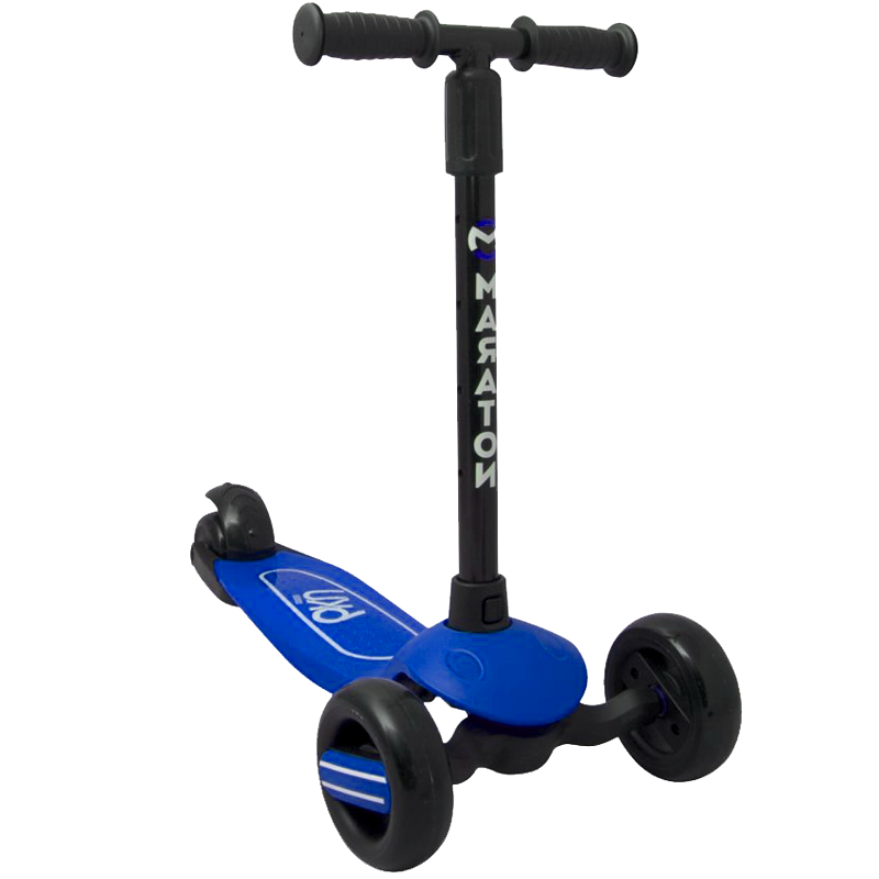 Детский Трёхколёсный Складной Самокат Maraton Baby Star (синий ...