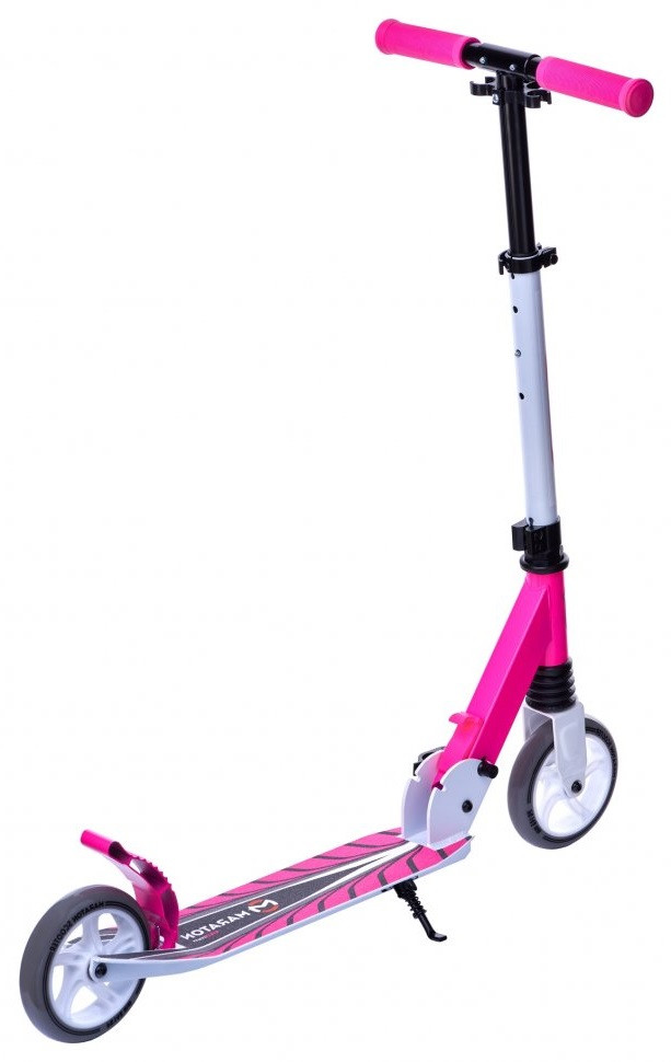 Дитячий двоколісний складаний самокат Maraton SPORT 145 (рожевий)